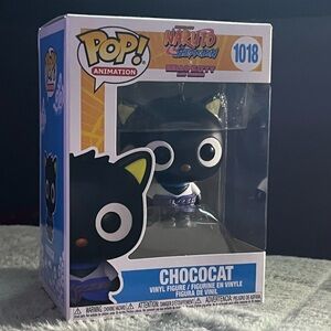 NIB naruto x sanrio funko pop - chococat